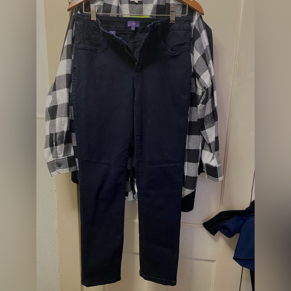 NYDJ black jeans